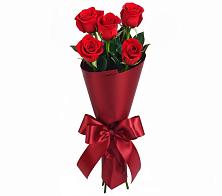 Букет 5 Красных роз Эдлесс Лав #REPLACE_PRED# Пригорске