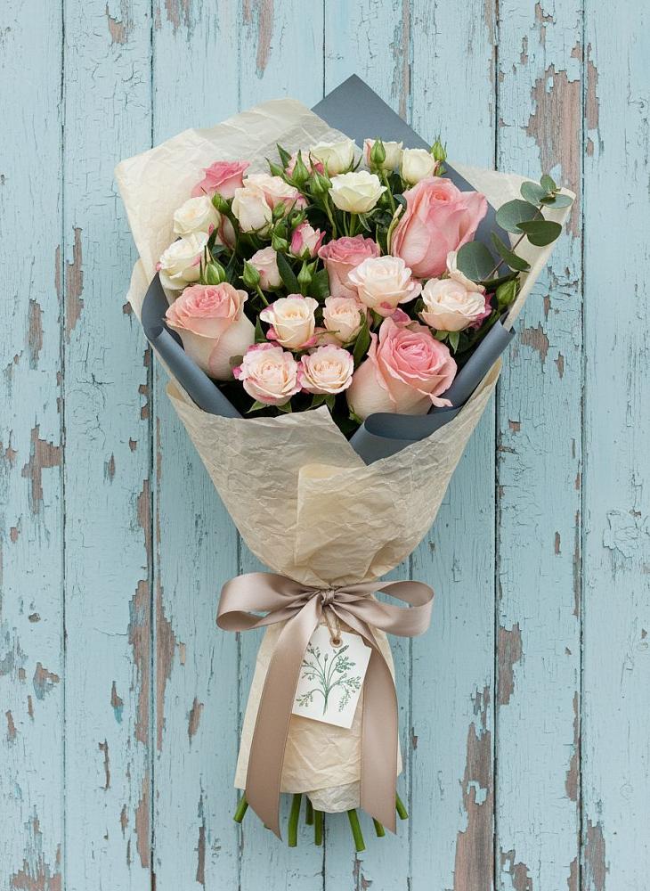 Букет цветов из: Розы в Пригорске