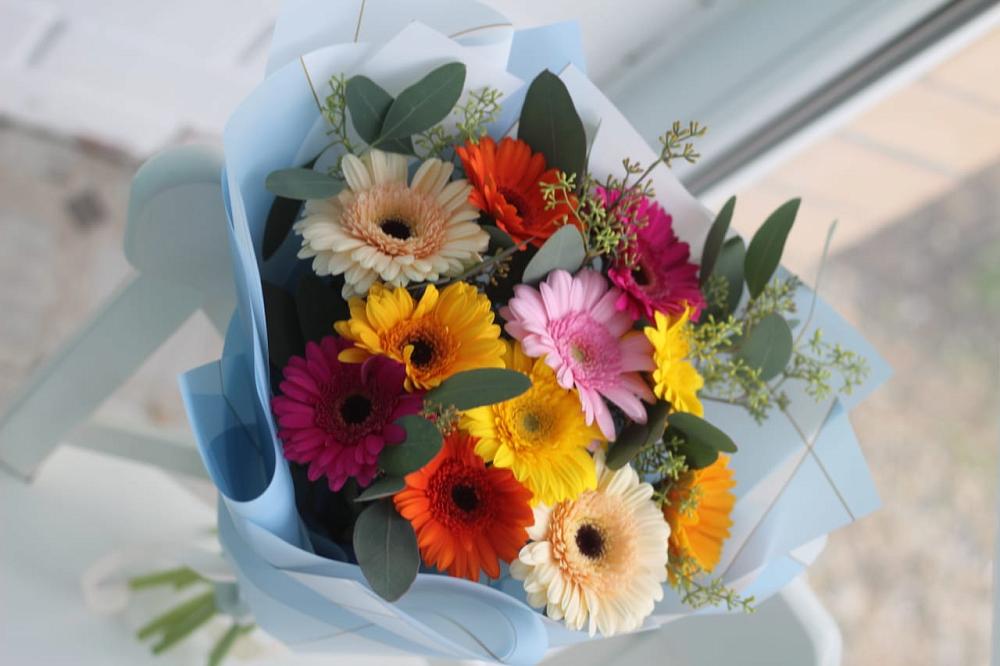 Букет цветов из: Герберы в Пригорске