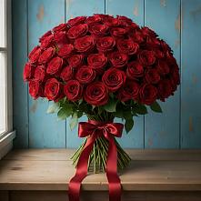Букет Красные розы Блэк Меджик в Пригорске