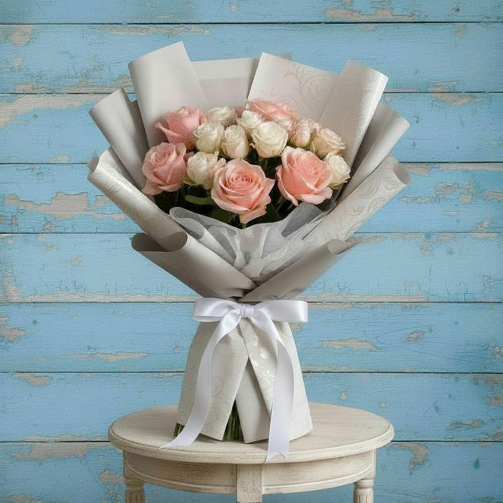 Букет цветов из: Розы в Пригорске
