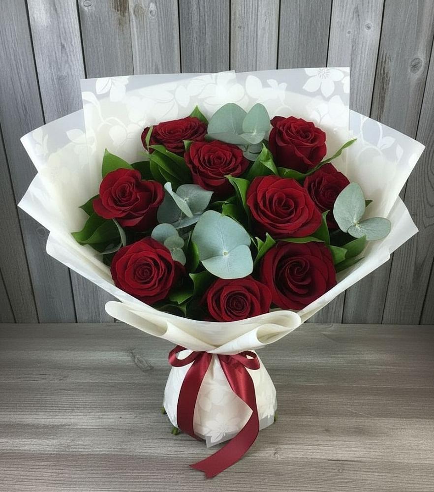 Букет цветов из: Розы в Пригорске