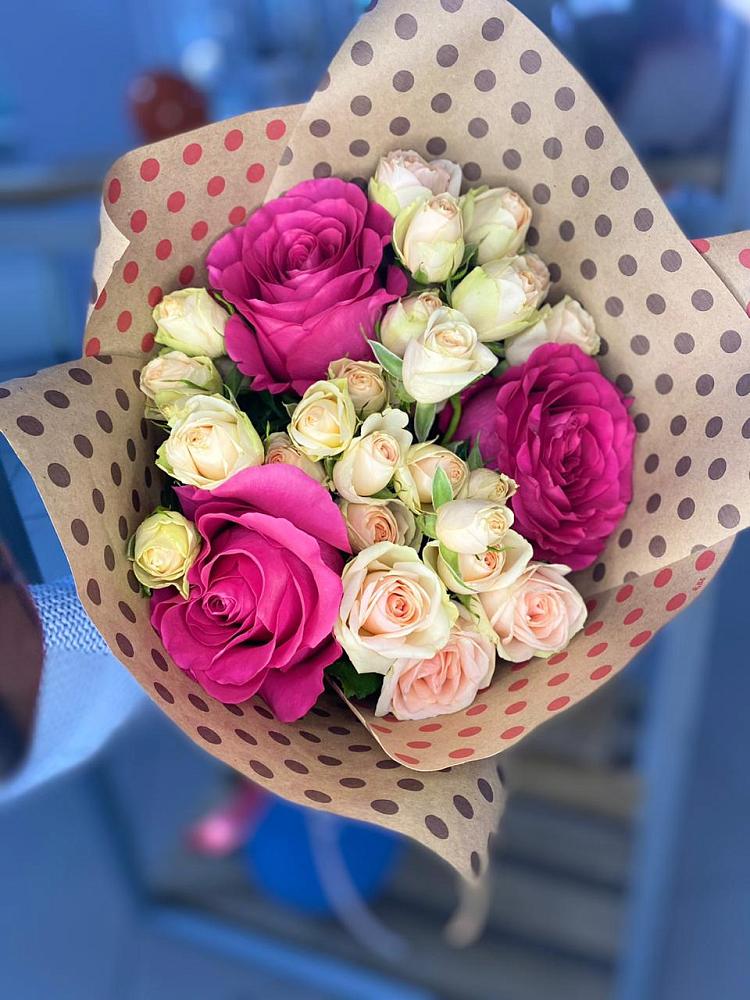 Букет цветов из: Розы в Пригорске