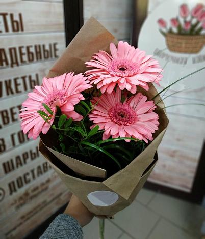 Букет цветов из: Герберы в Пригорске