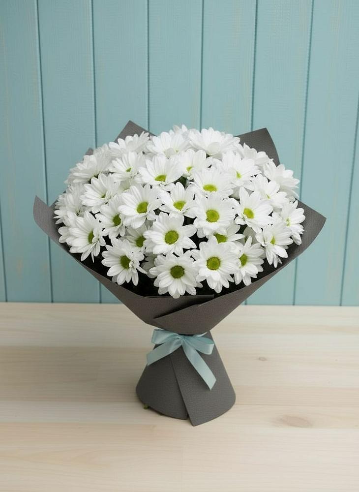 Букет цветов из: Хризантемы в Пригорске