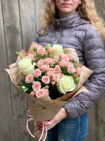 Букет цветов из: Розы в Пригорске