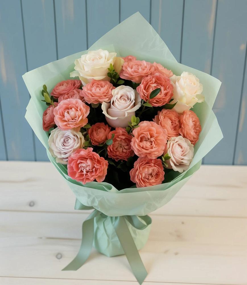 Букет цветов из: Розы в Пригорске