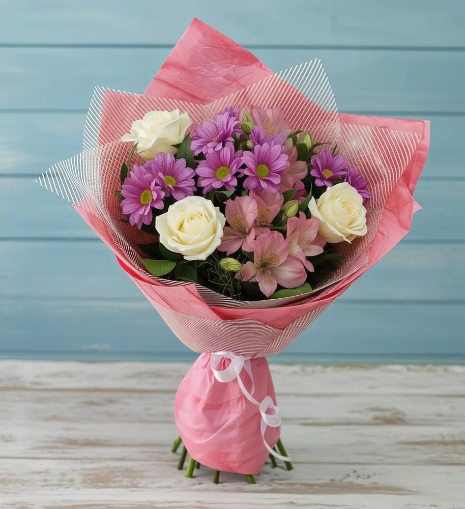 Букет цветов из: Герберы в Пригорске